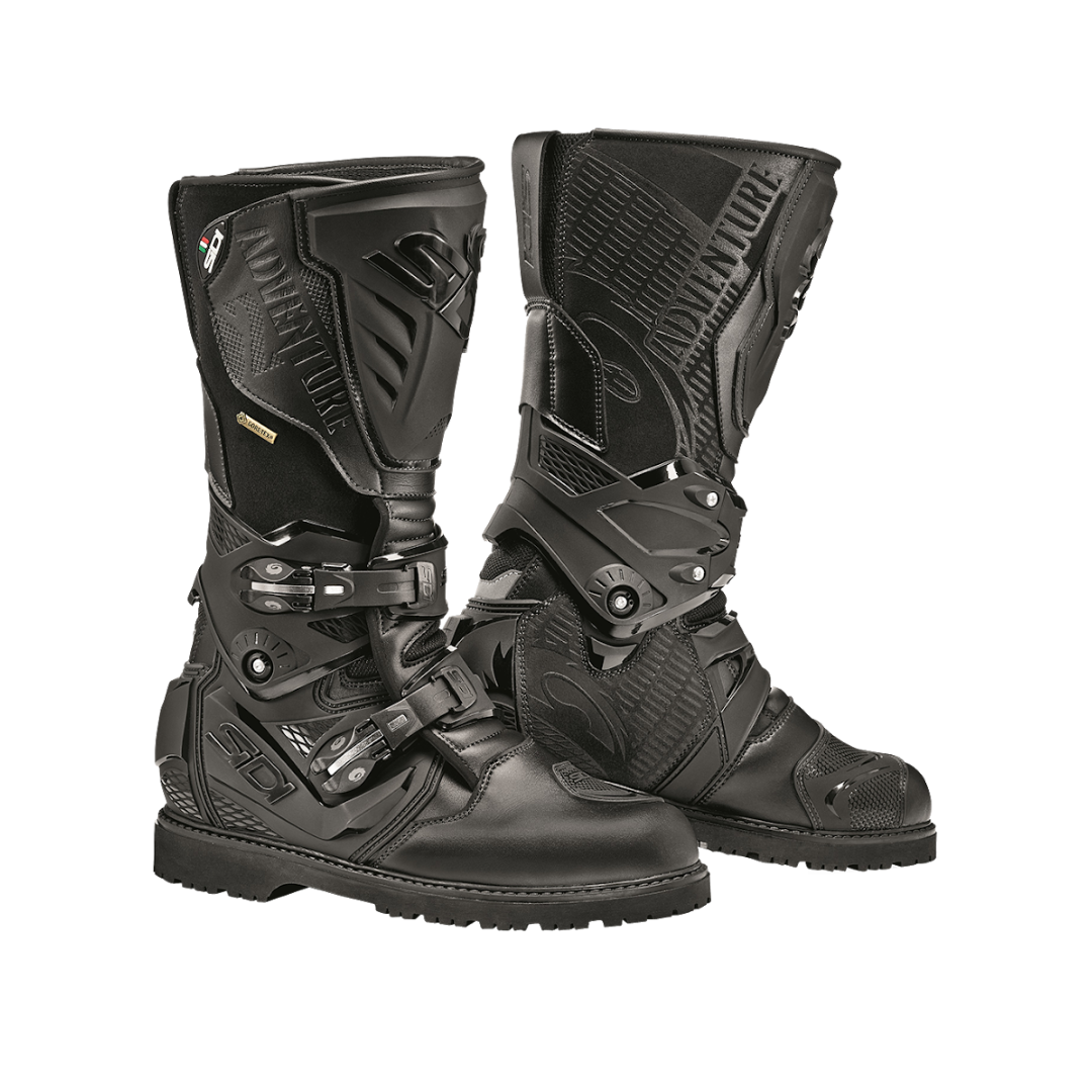 SIDI Gore-tex Boots Adventure 2 Black/Brown for motorcycle off road