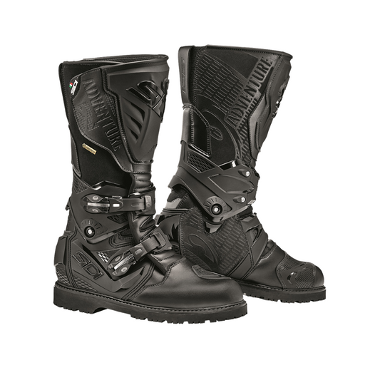 SIDI Gore-tex Boots Adventure 2 Black/Brown for motorcycle off road