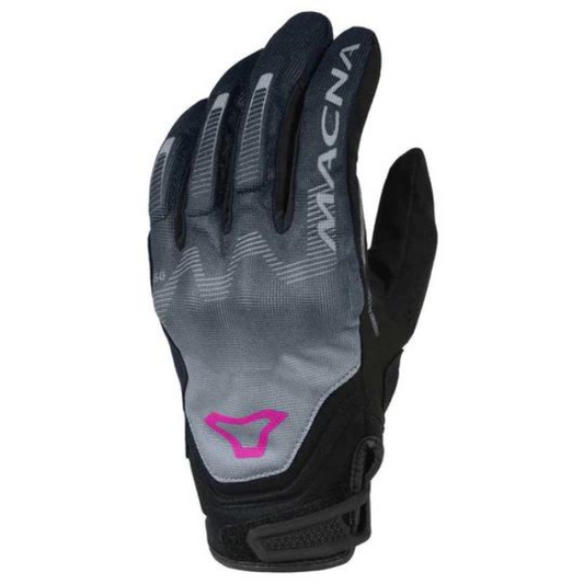Macna Recon Lady Black/Grey/Pink Glove for women motorcycle
