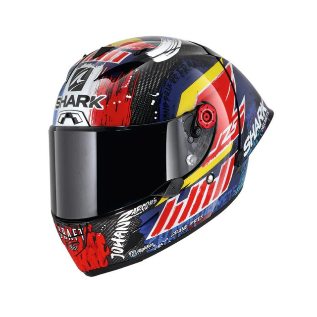 Shark Race-R Pro Carbon Zarco Chakra Blue Red Helmet Motorcycle
