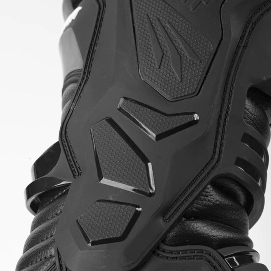 close up look of the X-Legend Black Boot