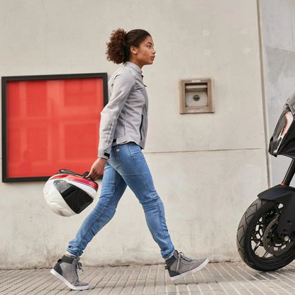 Reinforced motorcycle jeans clearance