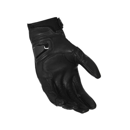 Macna Rocco Black Glove for motorcycles rear view