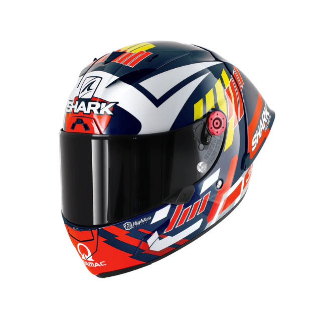 Shark Race-R Pro GP Carbon Zarco Signature Blue White Red Motorcycle