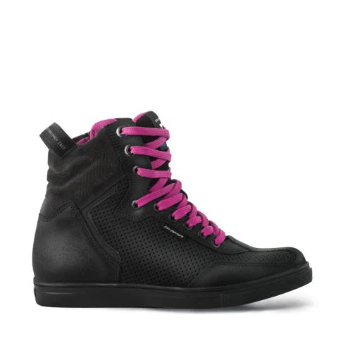 Shima REBEL WP Women Black Waterproof Shoes for motorcycle riding right view