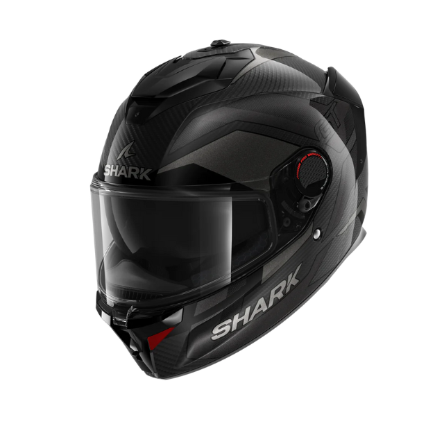Shark Spartan GT Pro Carbon Ritmo Black Grey Helmet Motorcycle